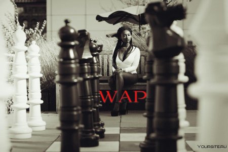 Фотосессия с шахматами