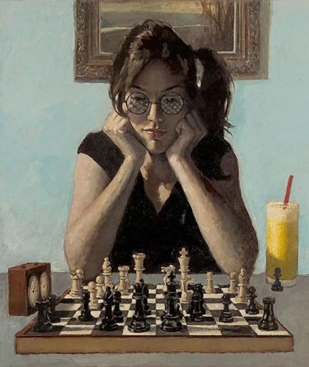 Шахматисты картина морица ретча