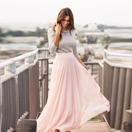 Платье в романтическом стиле