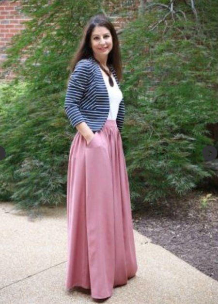 Юбка длинная макси