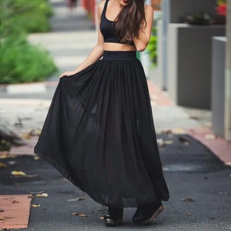 Юбка длинная