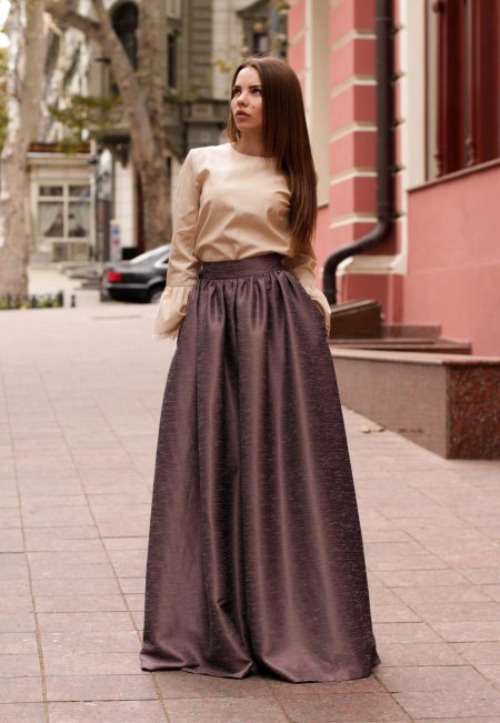 Длинная юбка