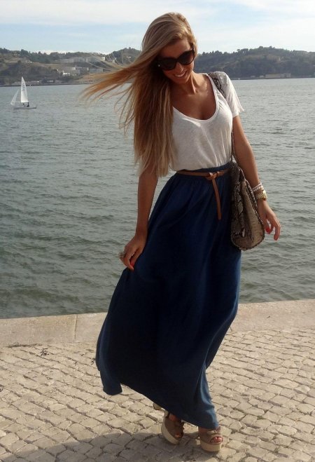 Длинная юбка