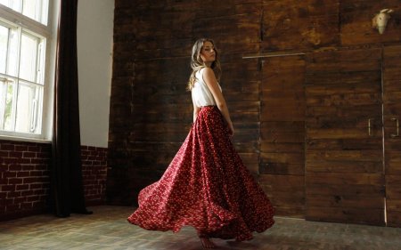 Юбка длинная летняя