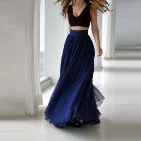 Юбка длинная