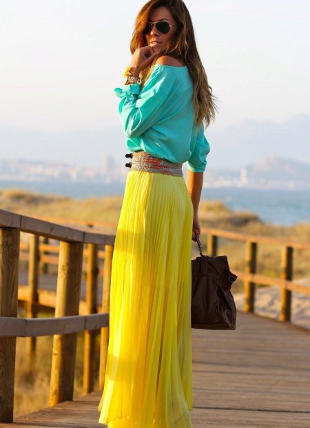 Длинная юбка