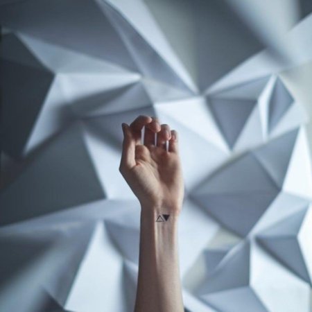 Фотосессия в геометрическом стиле