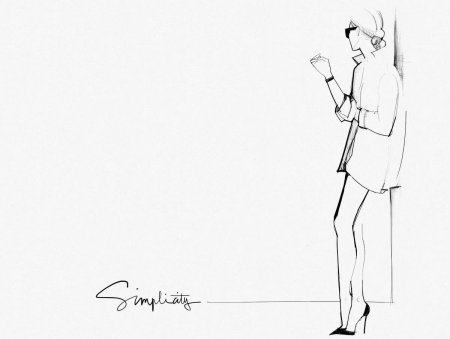 Мода эскизы