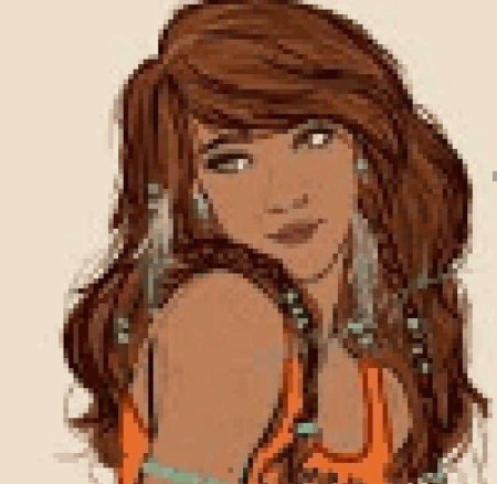 Девушка иллюстрация