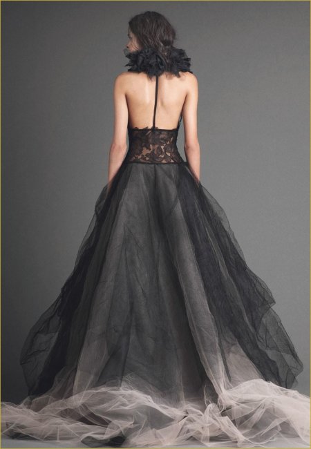 Вера вонг черное свадебное