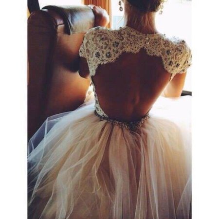 Свадебное платье с красивой спиной