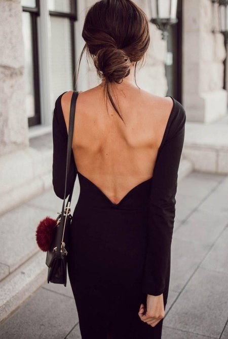 Девушка сзади