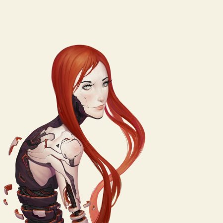 Девушка робот