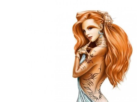 Рисунки девушек