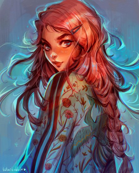 Девушка с рыжими волосами