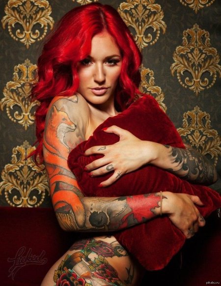 Девушки с татуировками красивые