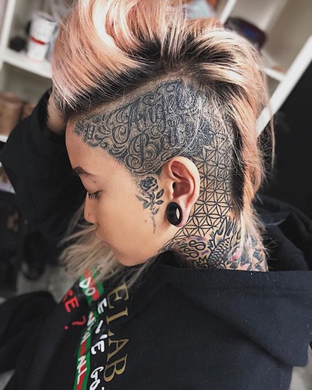 Прическа девушек