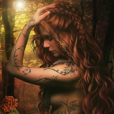 Рыжие девушки фэнтези