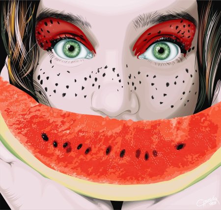 Арбуз картина