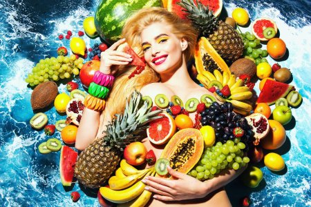 Много фруктов