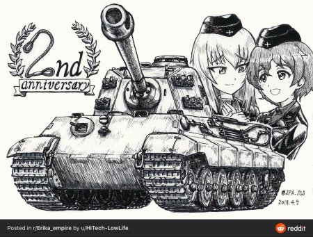 Аниме танкистки тигр