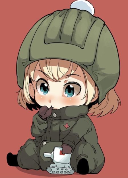 Катюша аниме танкистки girls und panzer