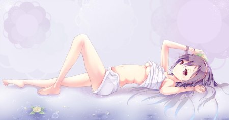 Полуголые аниме тянки