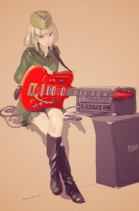 Аниме гитара