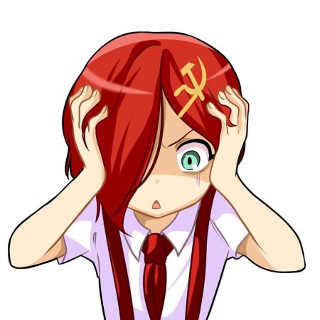 Коммунизм тян стикеры