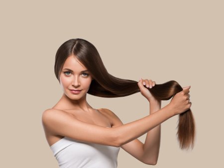Гладкие волосы