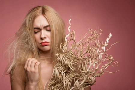 Сухие волосы