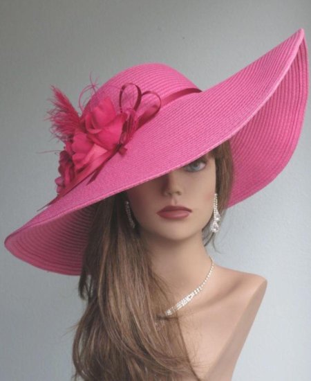 Розовая шляпа