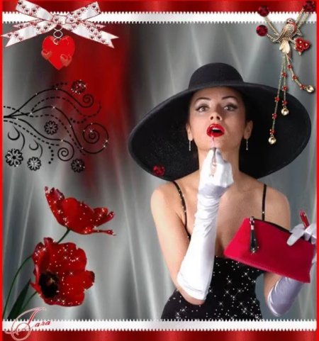 Мадам в шляпе