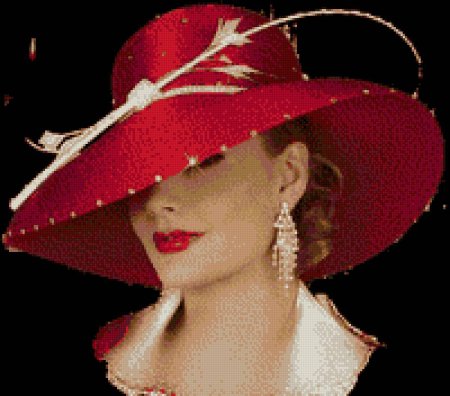 Женщина в шляпе