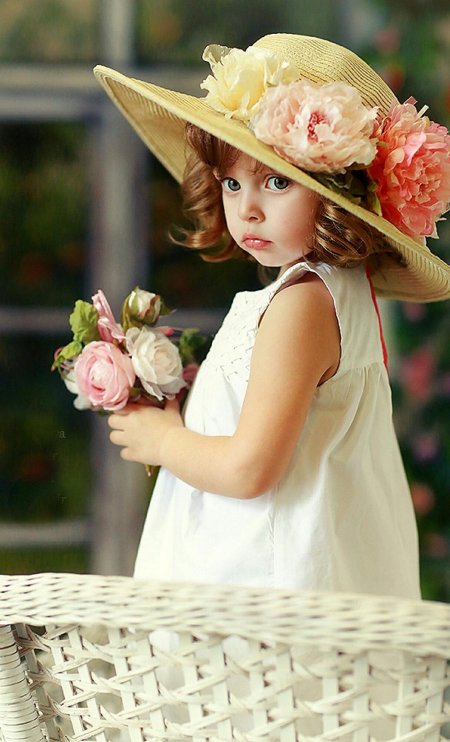 Шляпка для девочки