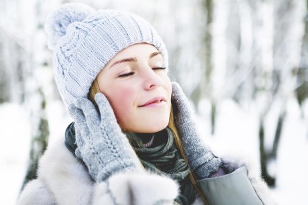 Женщина зима