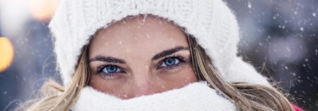 Зима женщина