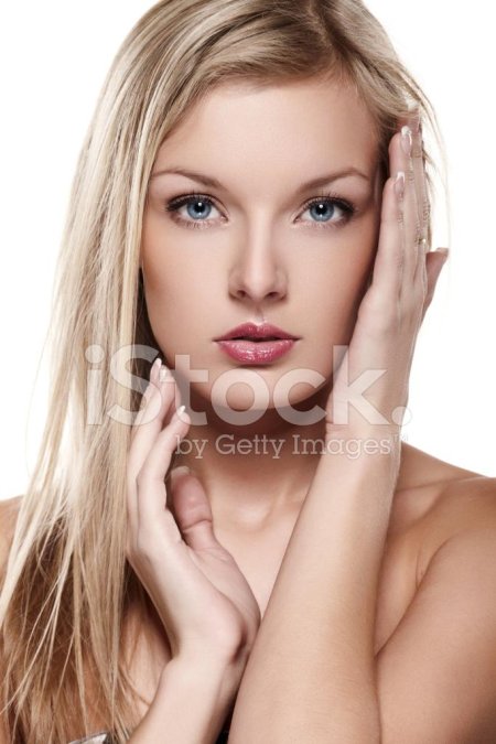 Женщина лицо