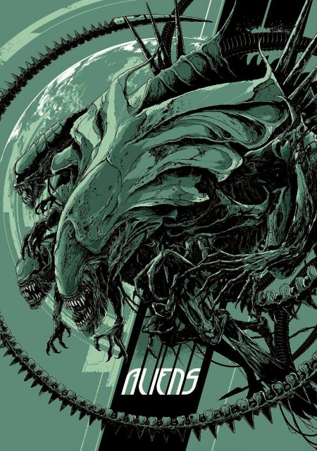 Постер чужие