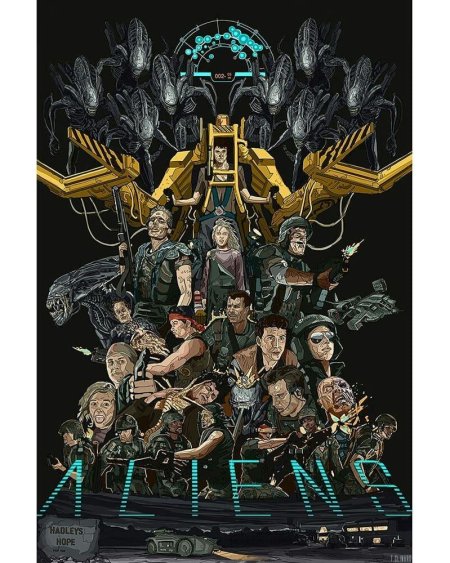 Постер чужие