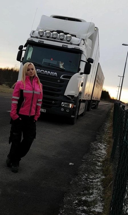 Анжелика ларсон шведская дальнобойщица