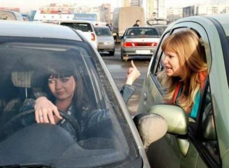 Баба за рулем