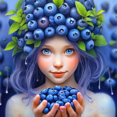 Blueberry girl