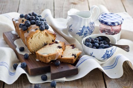 Черничный кекс