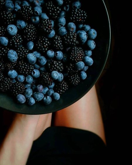 Черника голубика ежевика