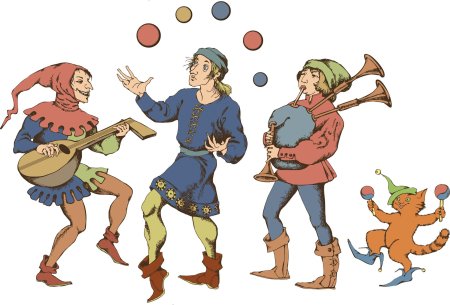 Жонглирование средневековье