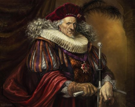 Средневековый король