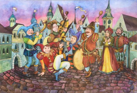 Скоморохи театр в россии век