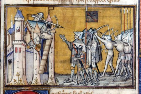 Казнь тамплиеров средневековая миниатюра