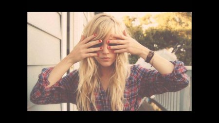 Блондинки с закрытым лицом